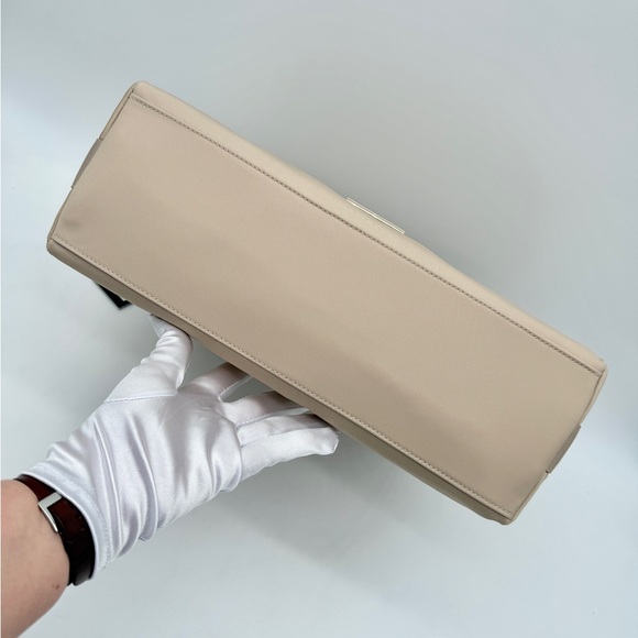 Kate Spade Carter Nylon Large Convertible Crossbody Warm Beige - Picture 5 of 16